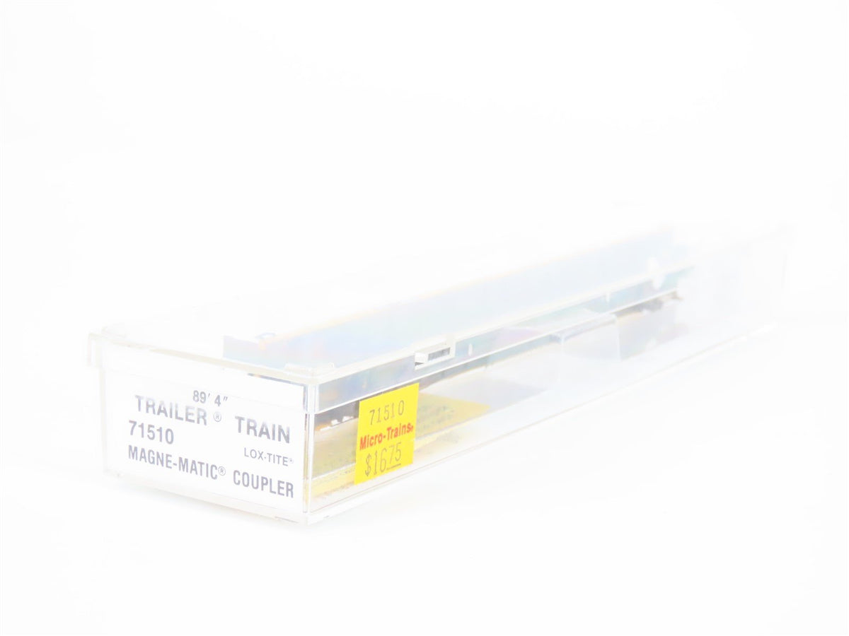 N Scale Micro-Trains MTL #71510 TTX 89&#39; Trailer Train Flat Car #252705