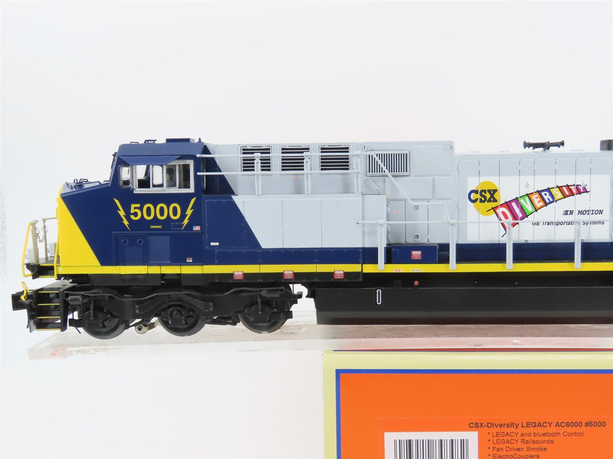 O Gauge 3-Rail Lionel 6-84848 CSX Diversity AC6000CW Diesel #5000 w/ Legacy