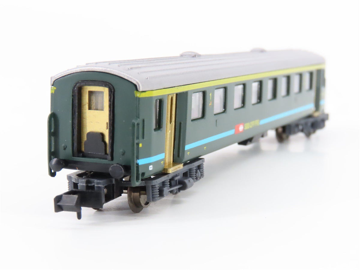 N Scale Arnold 3708 SBB CFF FFS Swiss Federal Railways 1st Class Coach Passenger