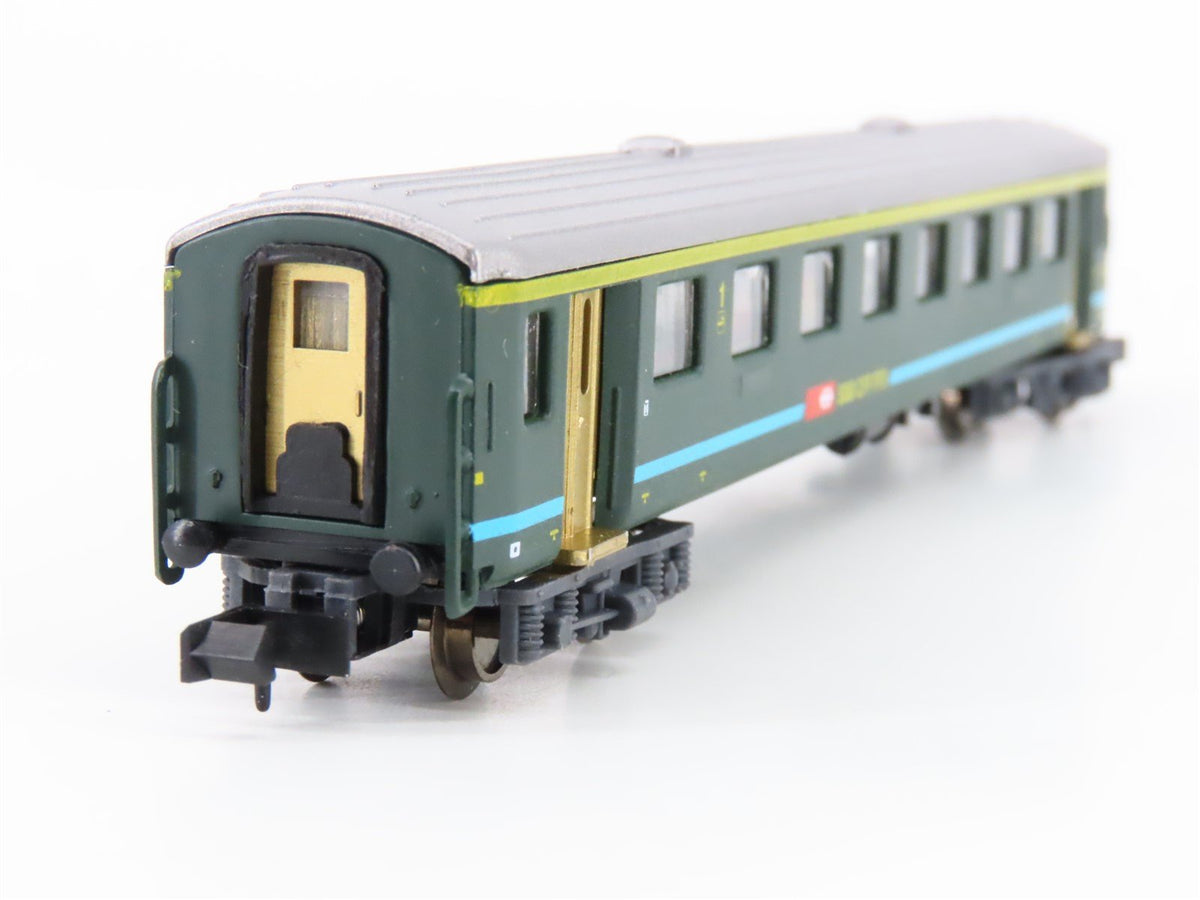 N Scale Arnold 3708 SBB CFF FFS Swiss Federal Railways 1st Class Coach Passenger