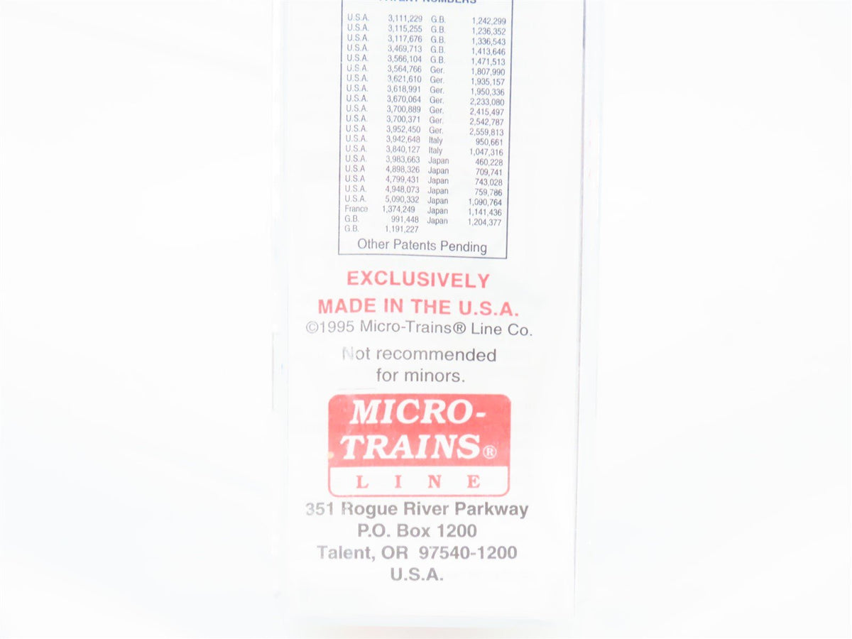N Scale Micro-Trains MTL 72020 TTAX 89&#39; 4&quot; Trailer Train Flat Car 972216