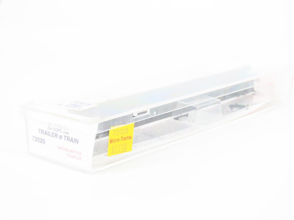 N Scale Micro-Trains MTL 72020 TTAX 89&#39; 4&quot; Trailer Train Flat Car 972216