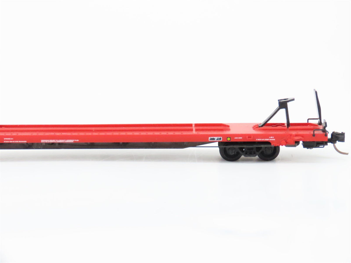 N Scale Micro-Trains MTL DTI 89&#39; 4&quot; Trailer Train Flat Car 90089