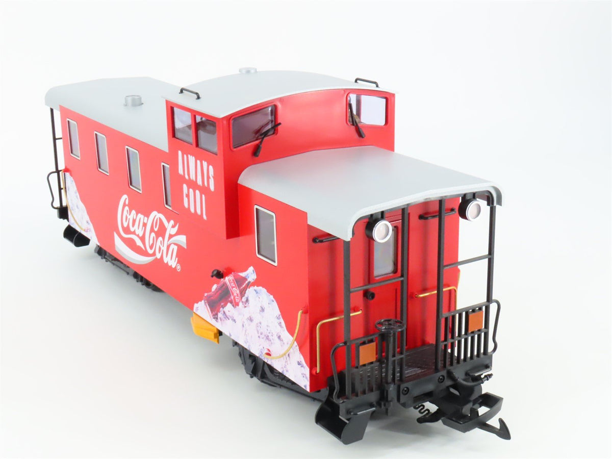 G Scale LGB 45710 Coca-Cola &quot;Always Cool&quot; Extended Vision Caboose
