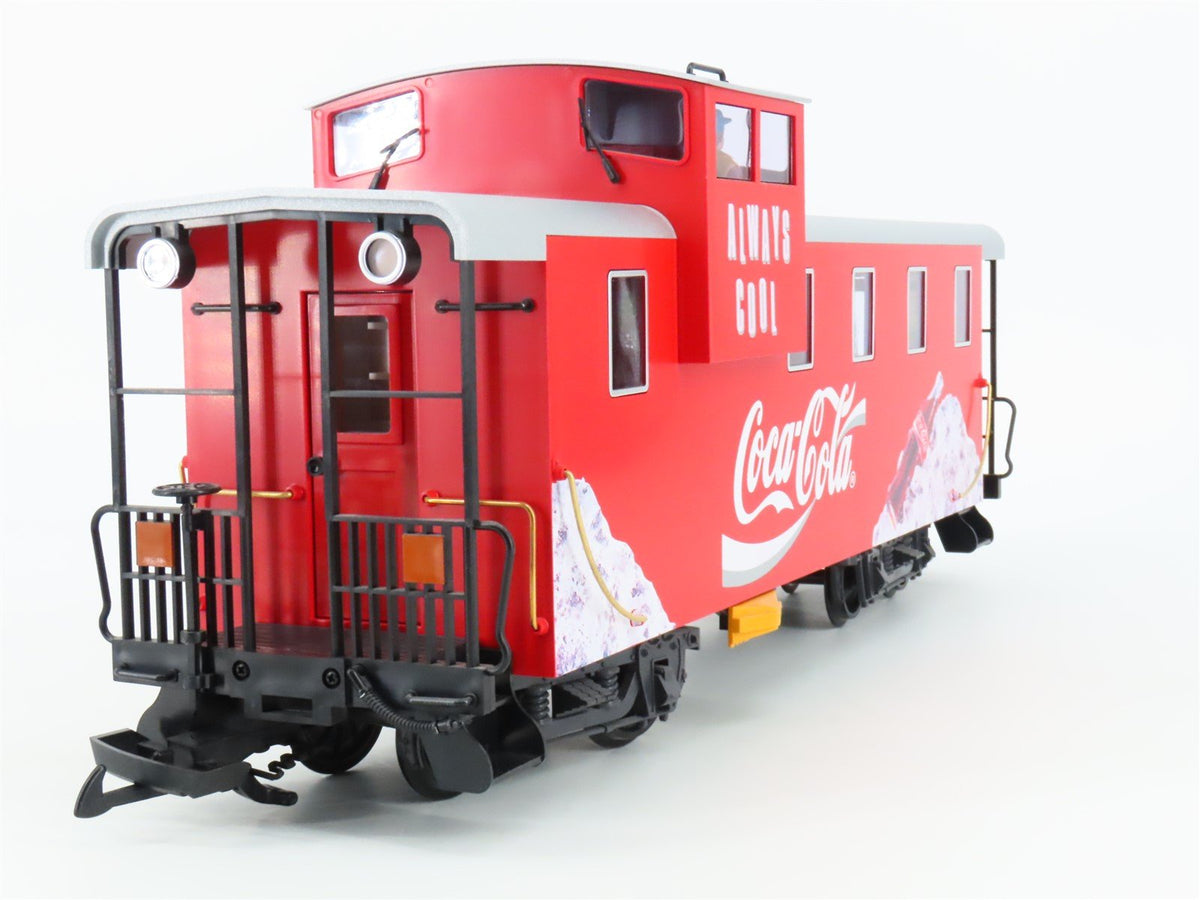 G Scale LGB 45710 Coca-Cola &quot;Always Cool&quot; Extended Vision Caboose