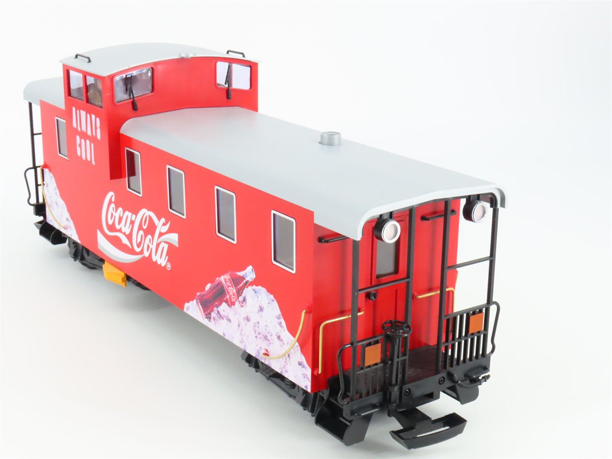 G Scale LGB 45710 Coca-Cola &quot;Always Cool&quot; Extended Vision Caboose