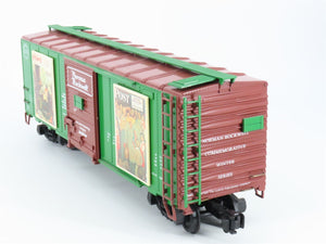 G Scale Aristocraft ART-46041-1 Normal Rockwell Winter Series 40' Steel Box Car