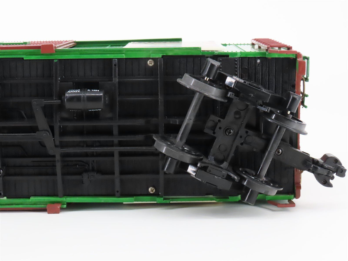 G Scale Aristocraft ART-46041-1 Normal Rockwell Winter Series 40&#39; Steel Box Car