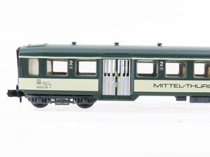 N Scale Arnold Mittel-Thurgau-Bahn 2nd Class Coach Passenger