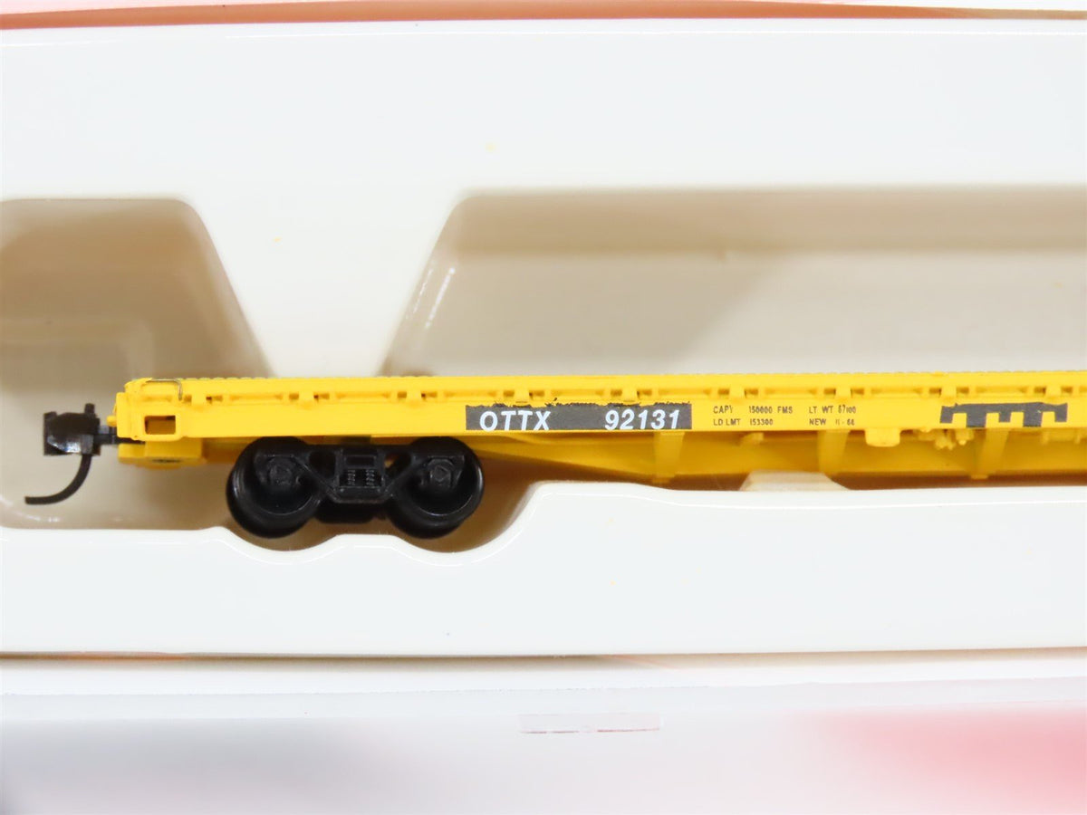 N Scale InterMountain 66401-05 TTX 60&#39; Trailer Train Flat Car 92131