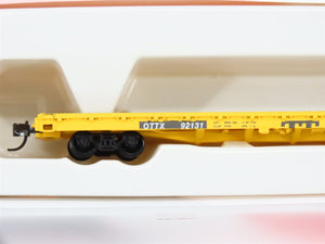 N Scale InterMountain 66401-05 TTX 60' Trailer Train Flat Car 92131