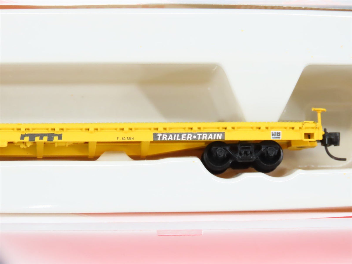 N Scale InterMountain 66401-05 TTX 60&#39; Trailer Train Flat Car 92131