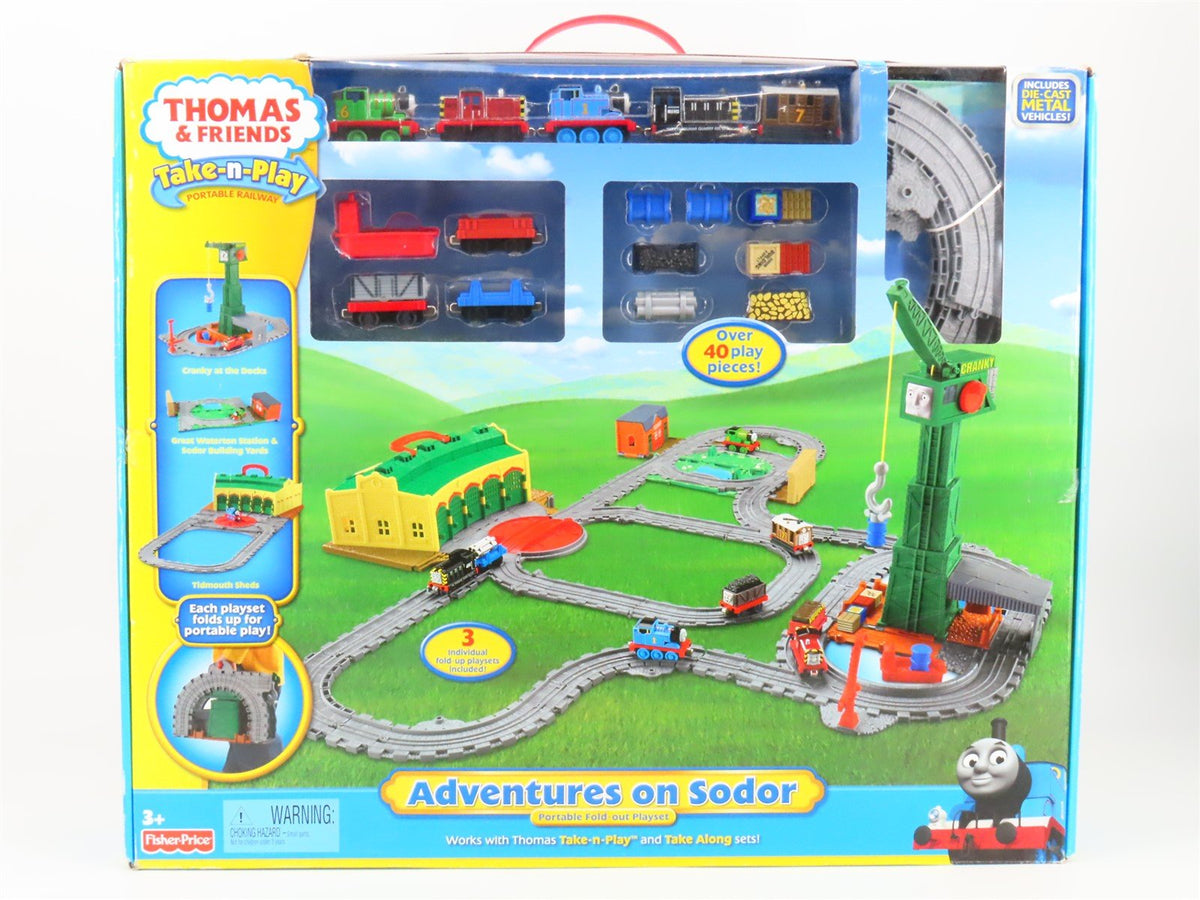 Fisher-Price Take-N-Play T6961 Thomas &amp; Friends &quot;Adventures on Sodor&quot; Playset