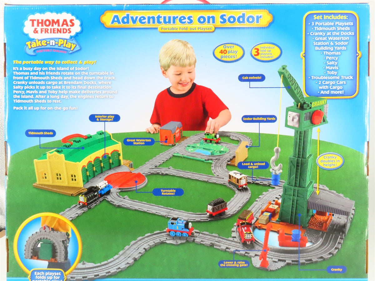 Fisher-Price Take-N-Play T6961 Thomas &amp; Friends &quot;Adventures on Sodor&quot; Playset