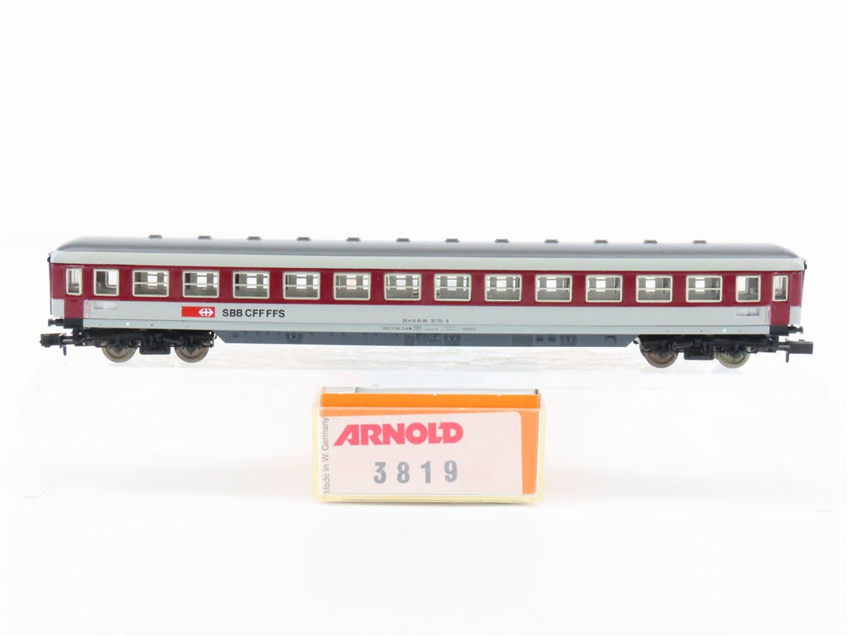 N Scale Arnold 3819 SBB CFF FFS Swiss Federal Railways Cafeteria Passenger