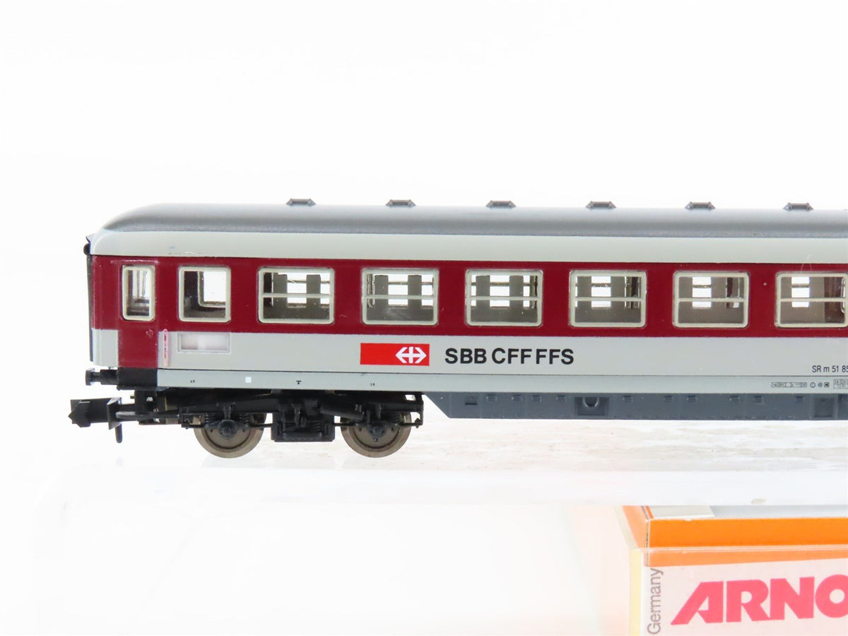 N Scale Arnold 3819 SBB CFF FFS Swiss Federal Railways Cafeteria Passenger