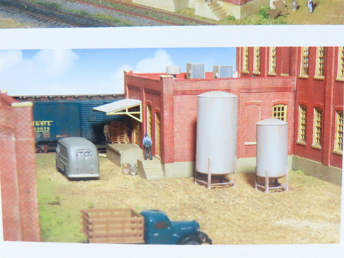 HO 1/87 Scale Walthers Cornerstone Modulars 933-3798 Empire Leather Tanning Set