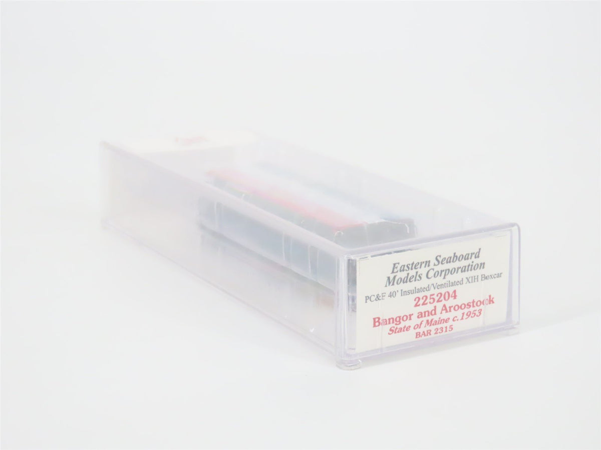 N Scale Eastern Seaboard Models 225204 BAR State of Maine Products Boxcar 2315