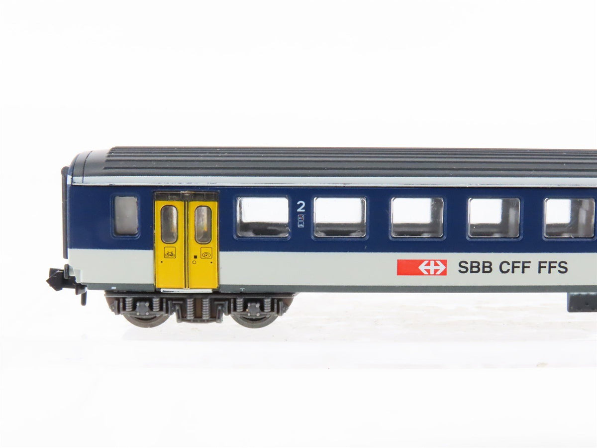 N Scale Arnold SBB CFF FFS Swiss Federal Railways 2nd Class Coach Passenger