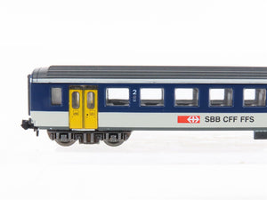 N Scale Arnold SBB CFF FFS Swiss Federal Railways 2nd Class Coach Passenger