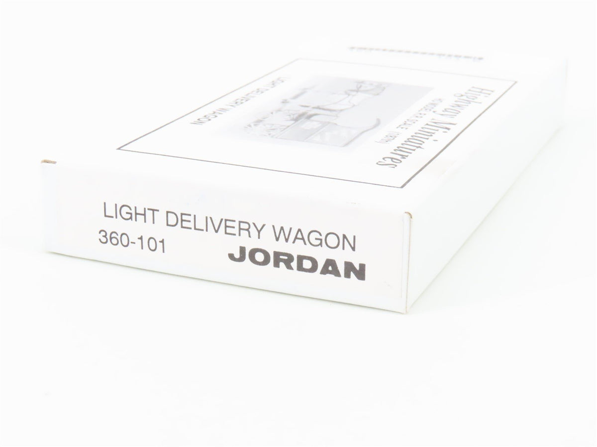 HO Scale Jordan Highway Miniatures Kit 360-101 Light Delivery Wagon - SEALED