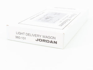 HO Scale Jordan Highway Miniatures Kit 360-101 Light Delivery Wagon - SEALED