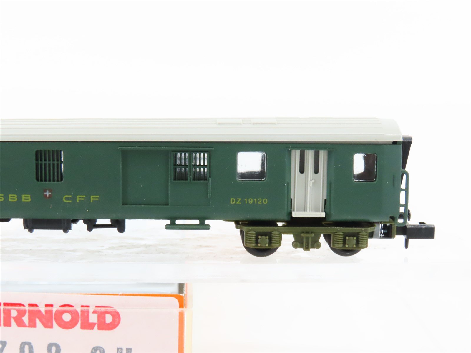 N Scale Arnold 3702CH SBB CFF Swiss Federal Railways Baggage Passenger #19120
