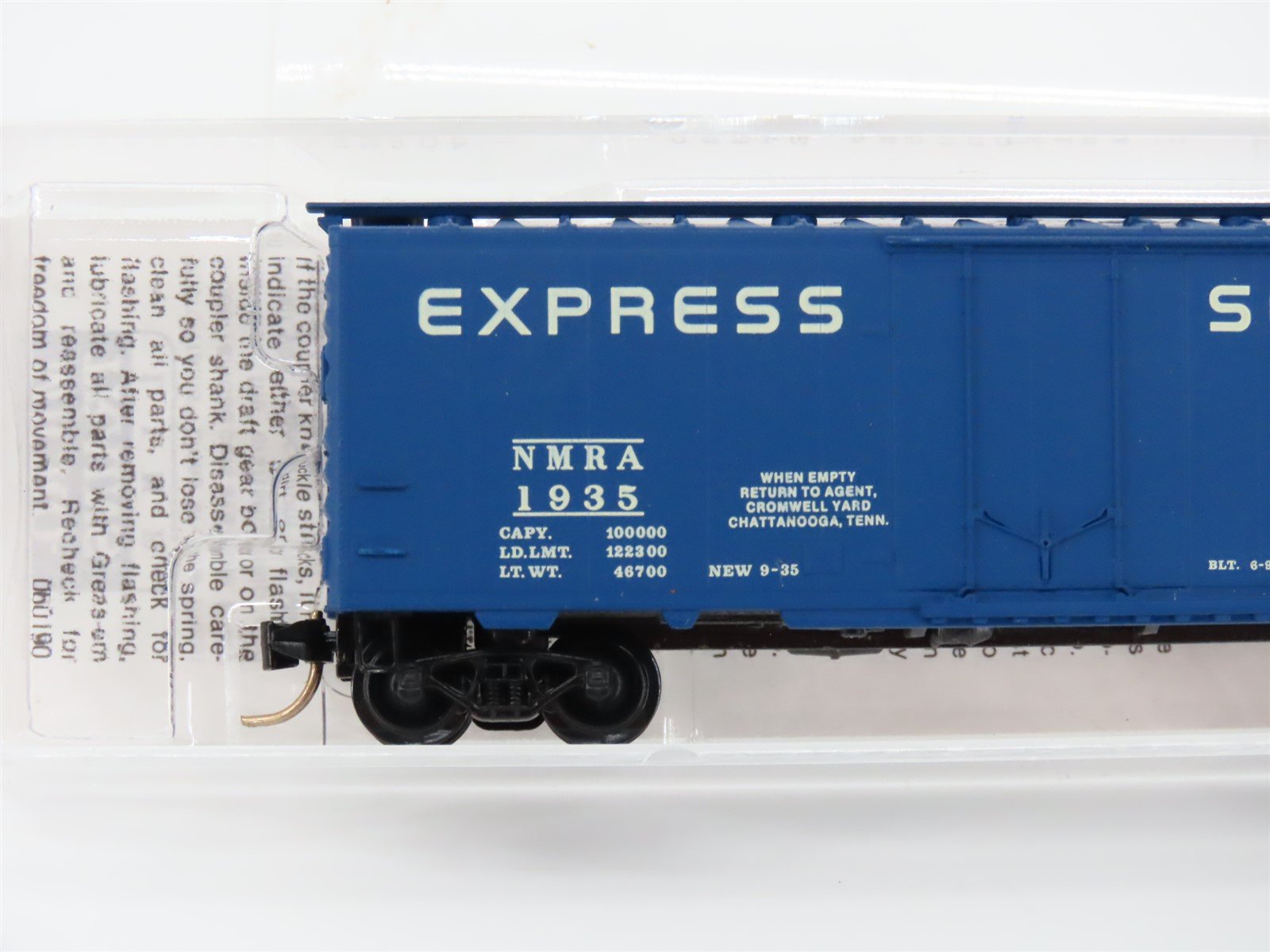 N Scale Micro-Trains MTL Special Run NMRA Express Service Boxcar 1935