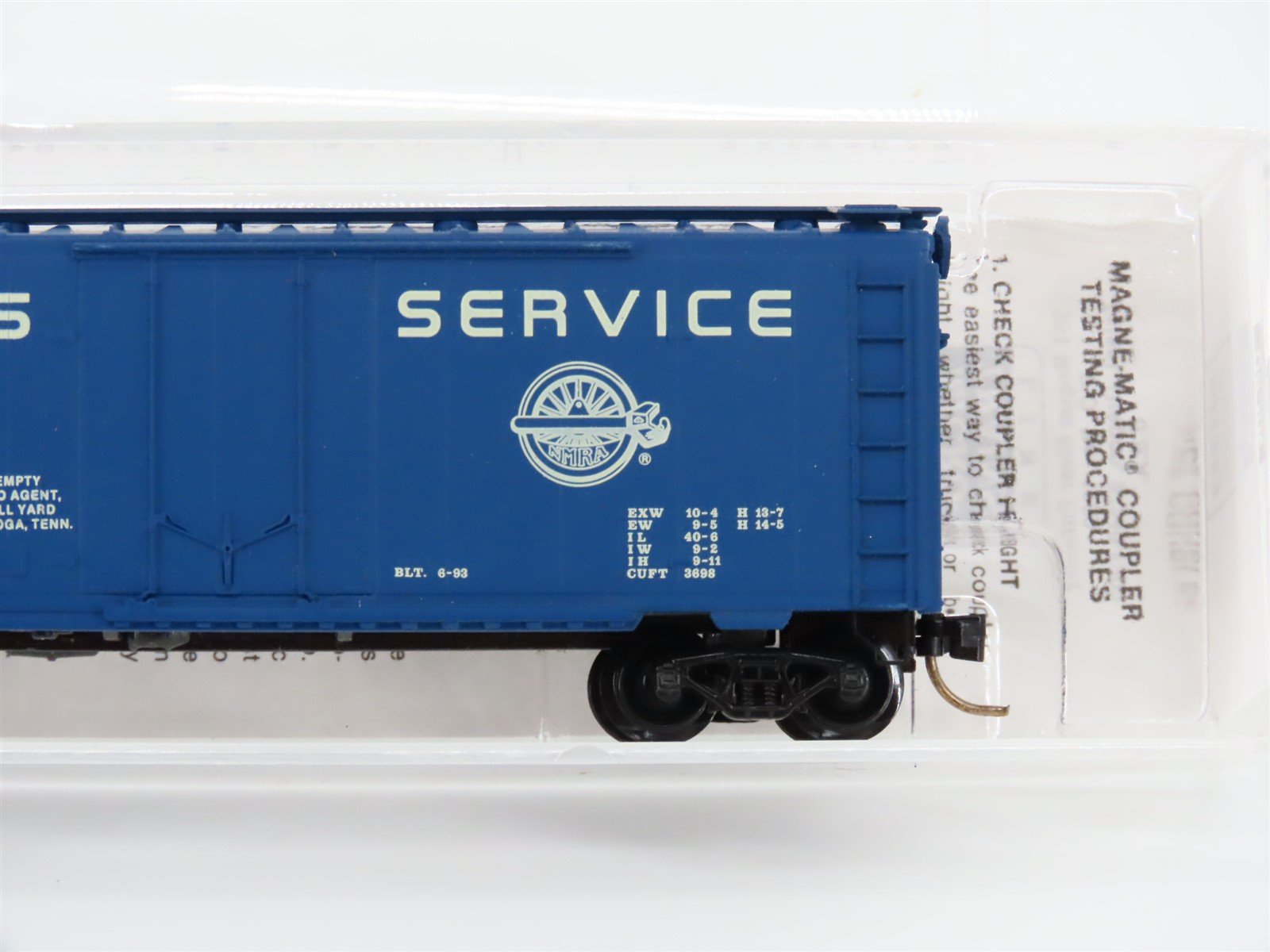 N Scale Micro-Trains MTL Special Run NMRA Express Service Boxcar 1935
