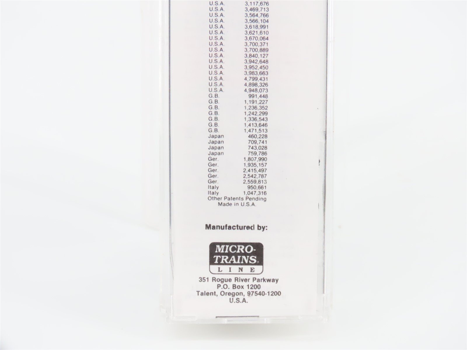 N Scale Micro-Trains MTL Special Run NMRA Express Service Boxcar 1935