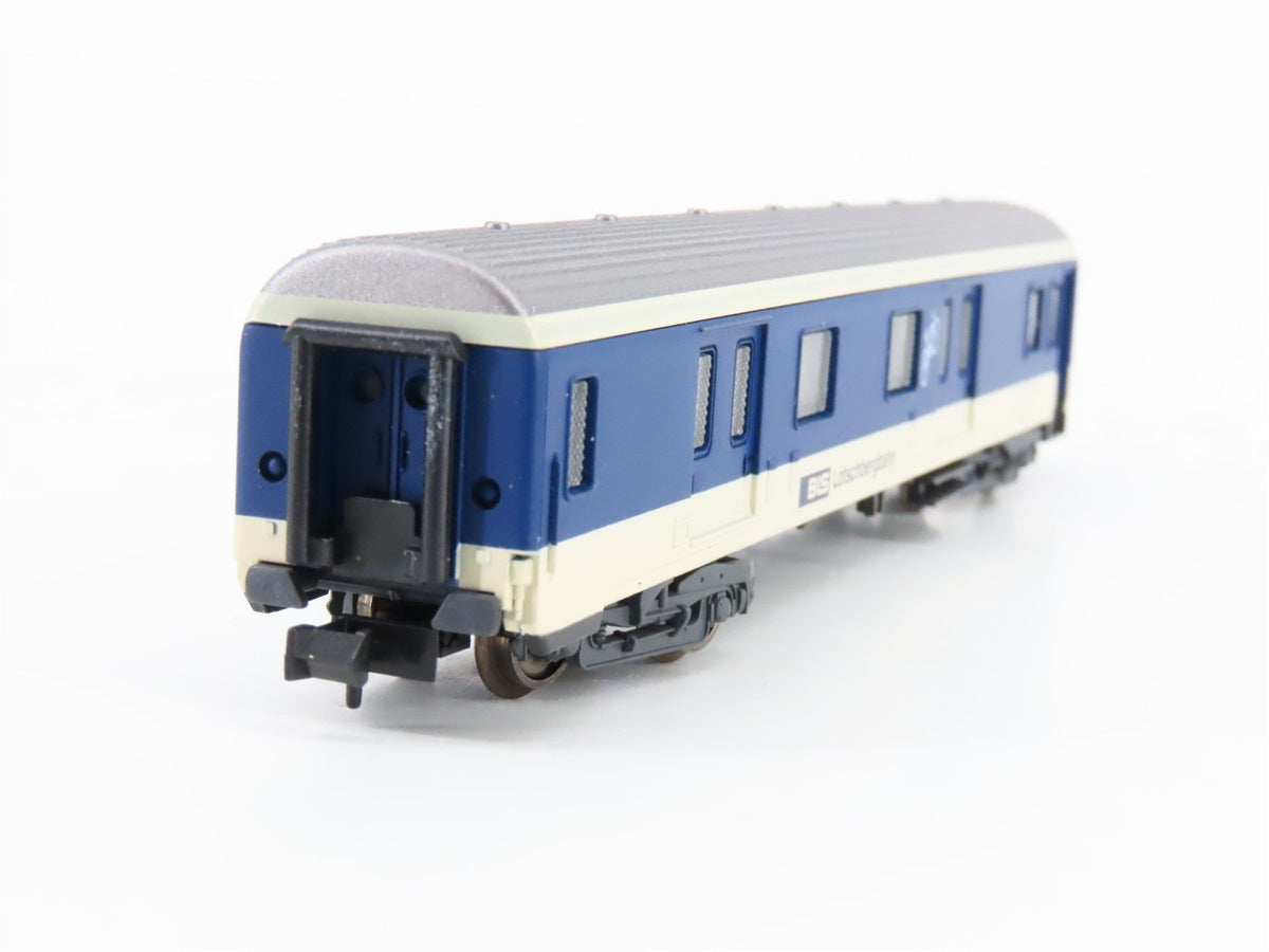 N Scale Arnold 3243 BLS Lotschbergbahn Baggage Passenger #9270061