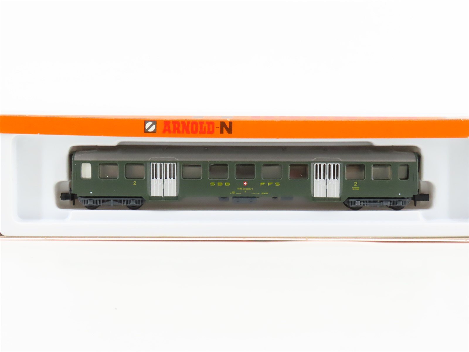 N Scale Arnold 3717 SBB FFS Swiss Federal Railways 2nd Class Passenger #2933194