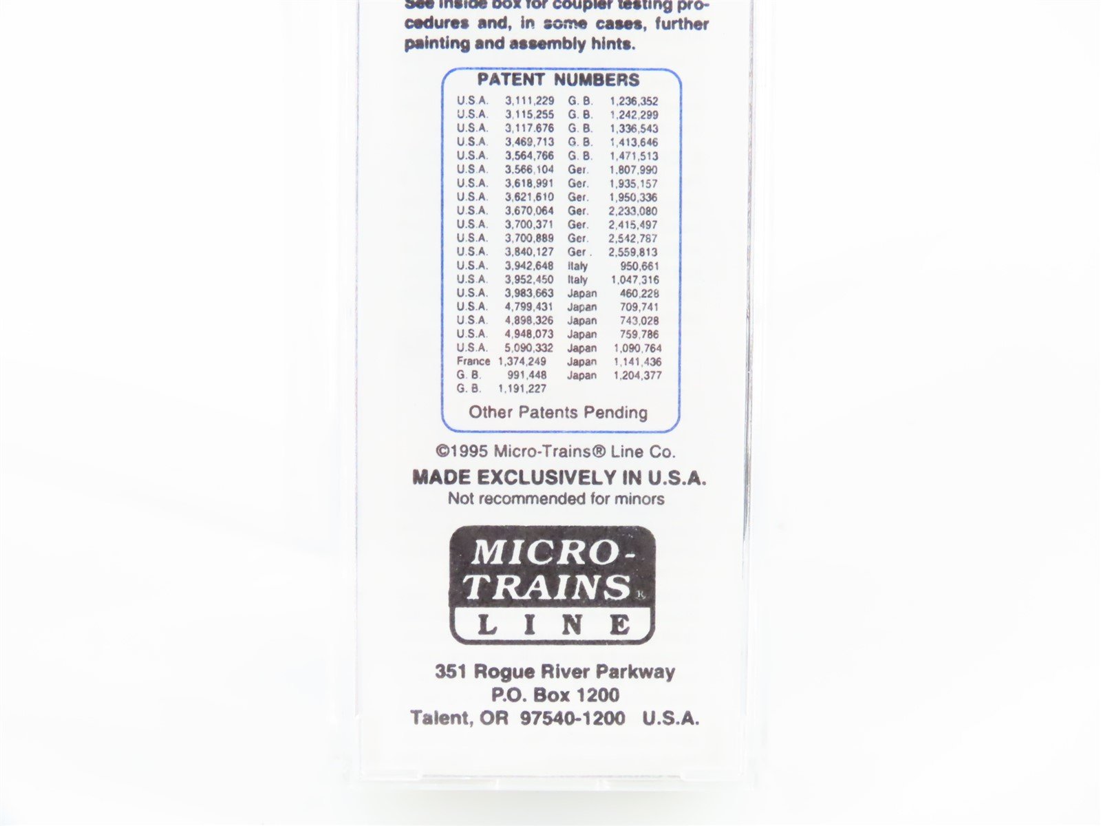 N Scale Micro-Trains MTL NSC B&O Time Saver 1995 Convention Boxcar 923950