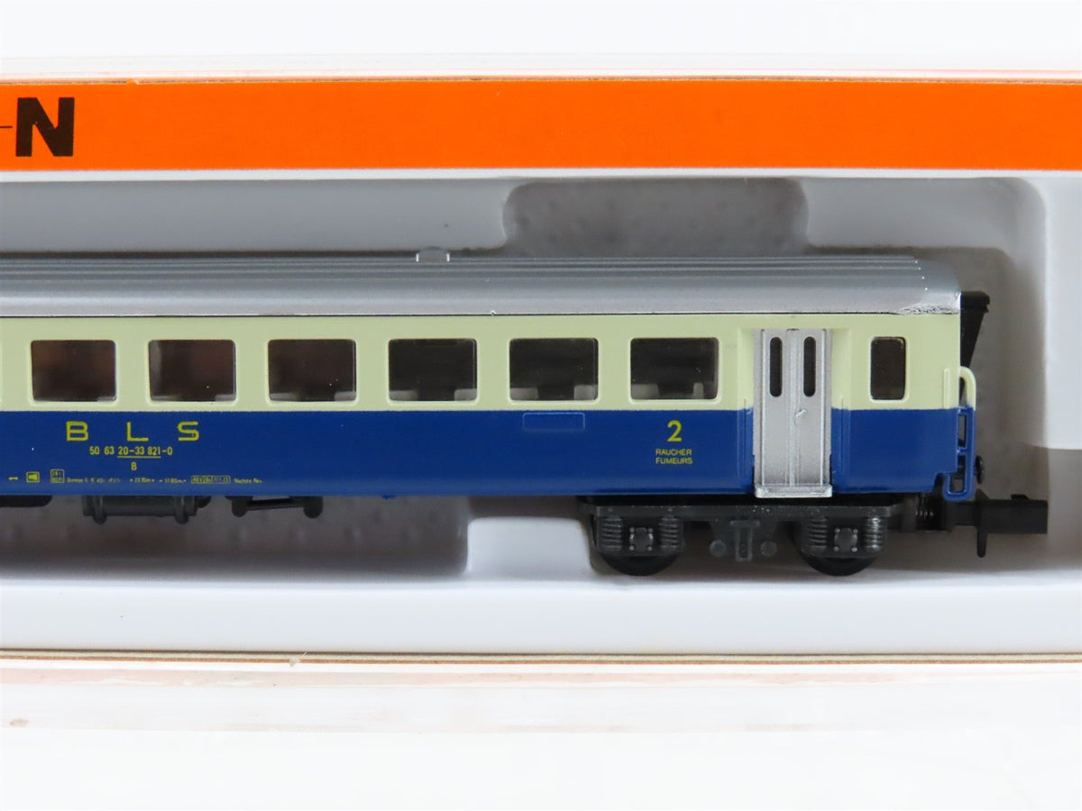 N Scale Arnold 3722 BLS Railway 2nd Class Coach Passenger #2033821