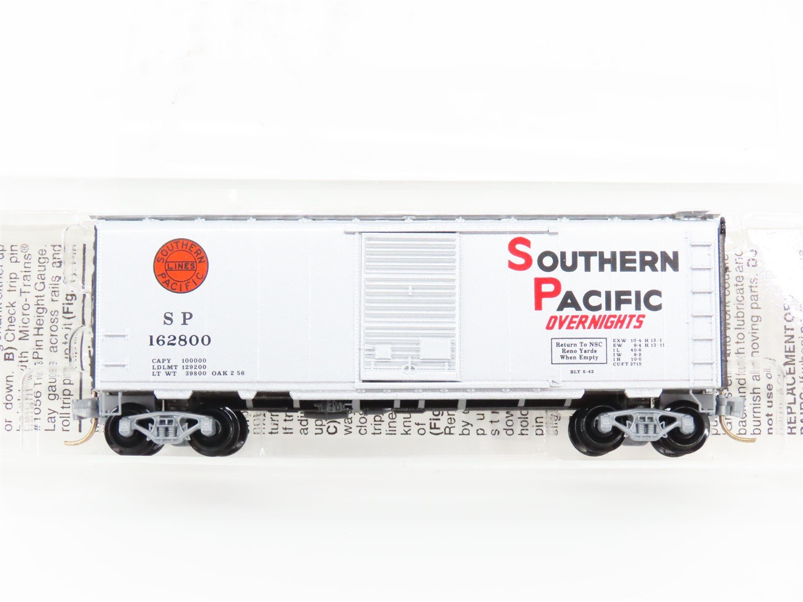 N Micro-Trains MTL NSC Special Run SP Silver Bullet 2000 Surprise Boxcar 162800