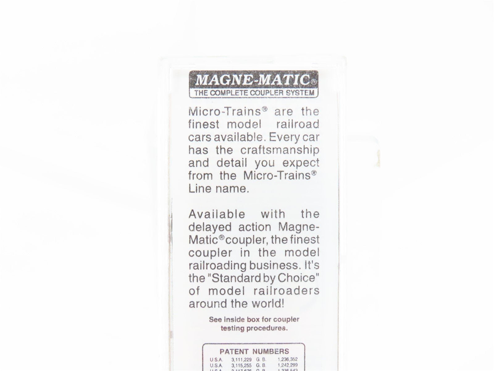 N Micro-Trains MTL Special Run NVX N Scale East Convention '96 Boxcar 81596