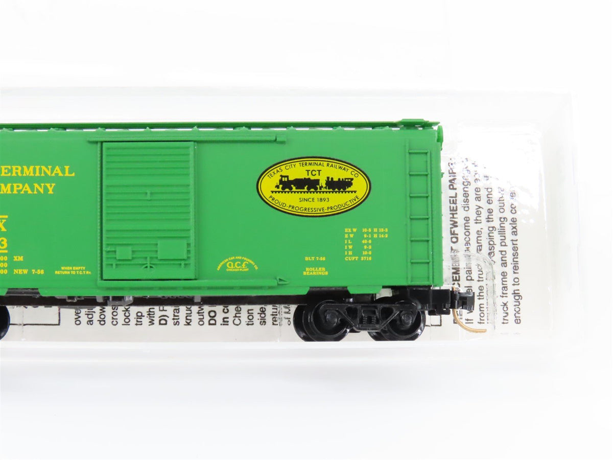 N Micro-Trains MTL Special Run TCTX Texas City Terminal Railway Co Boxcar 10093