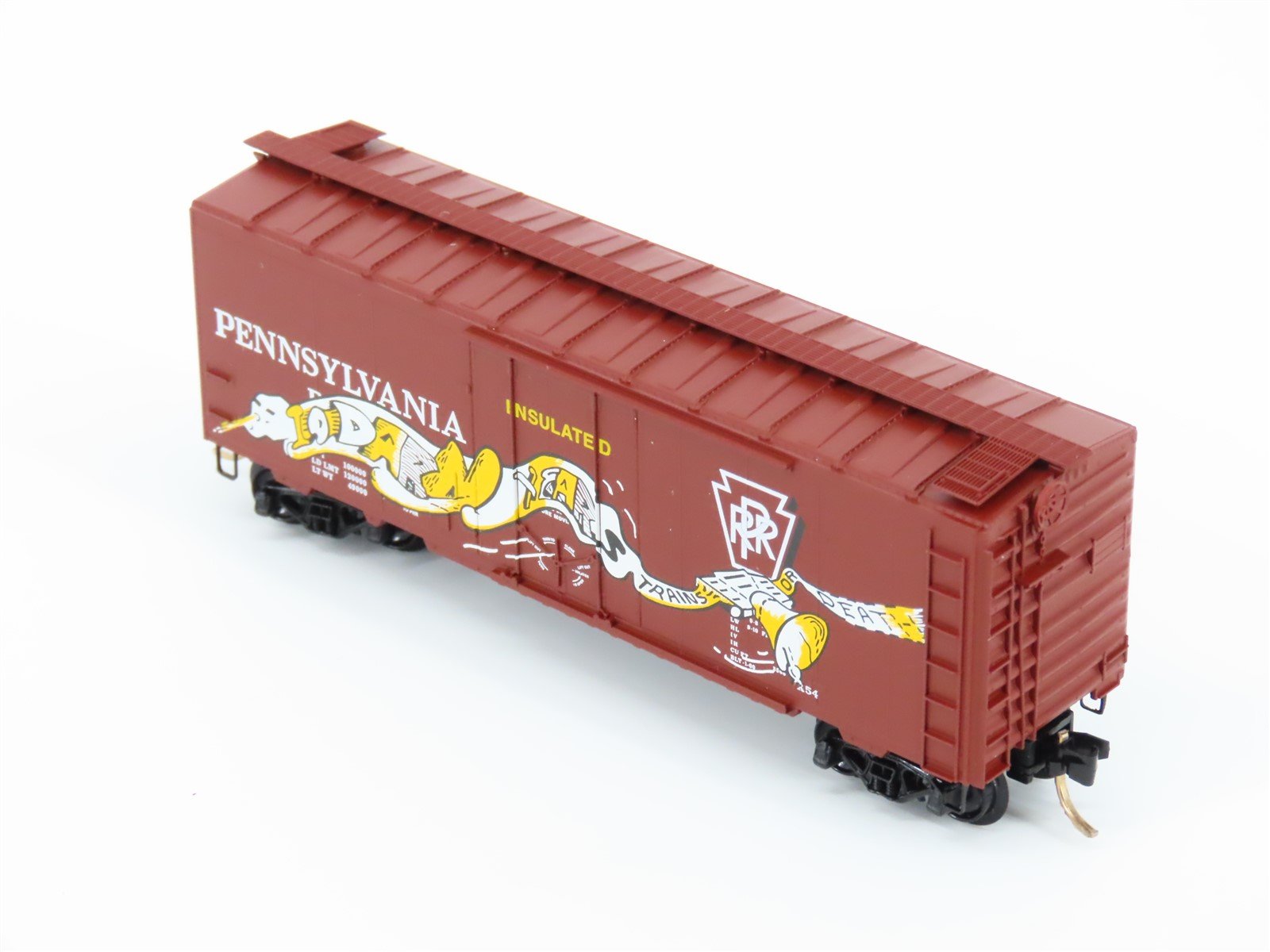 N Scale Micro-Trains MTL Special Run PRR Pennsylvania Boxcar 19103 W/Graffiti