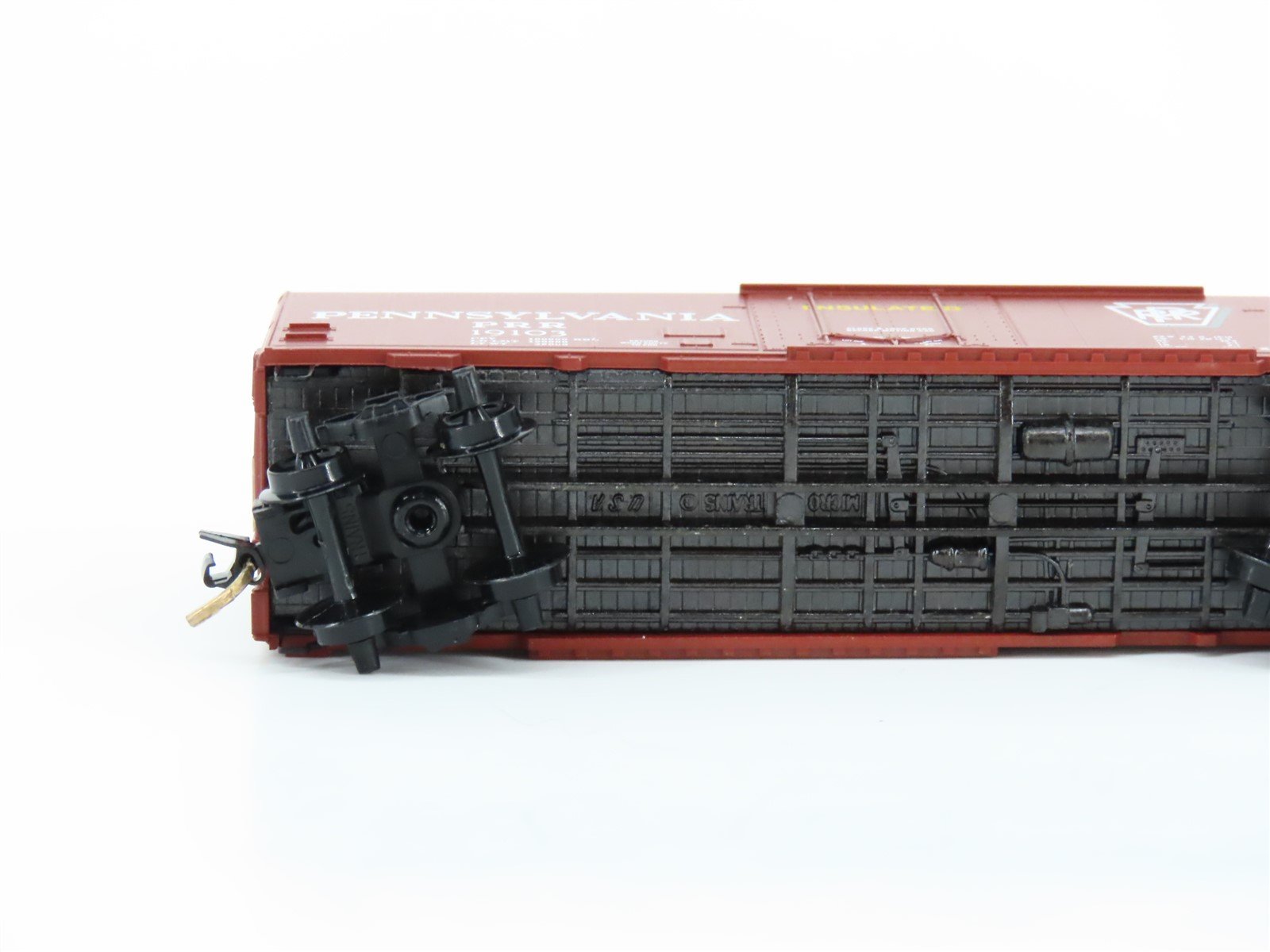 N Scale Micro-Trains MTL Special Run PRR Pennsylvania Boxcar 19103 W/Graffiti