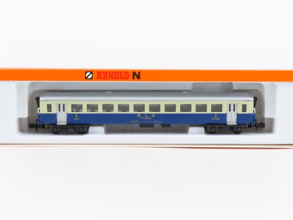 N Scale Arnold 3722 BLS Railway 2nd Class Coach Passenger #2033821