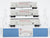 HO Scale Athearn ATH97550 YOC Yankeetown 50' Thrall High-Side Gondola 3-Pack