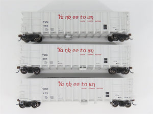 HO Scale Athearn ATH97550 YOC Yankeetown 50' Thrall High-Side Gondola 3-Pack