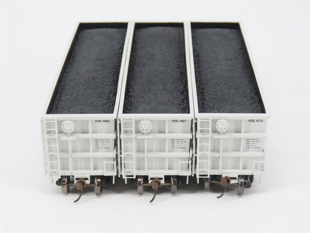 HO Scale Athearn ATH97550 YOC Yankeetown 50&#39; Thrall High-Side Gondola 3-Pack