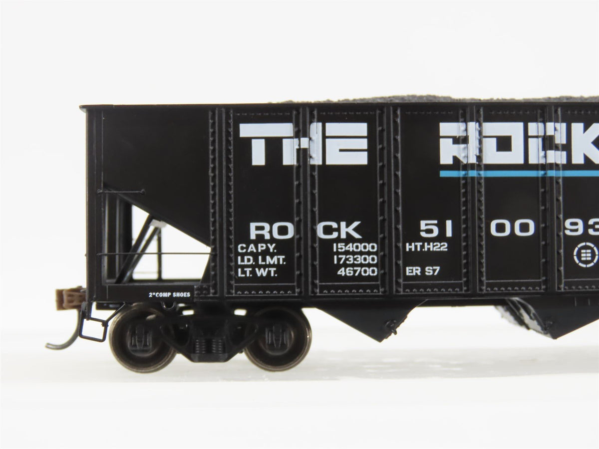 HO Scale Athearn ATH70278 ROCK Island 40&#39; 3-Bay Ribside Hopper Car 4-Pack