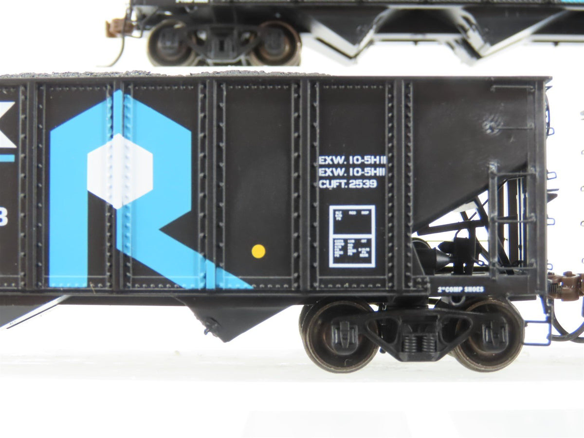 HO Scale Athearn ATH70278 ROCK Island 40&#39; 3-Bay Ribside Hopper Car 4-Pack