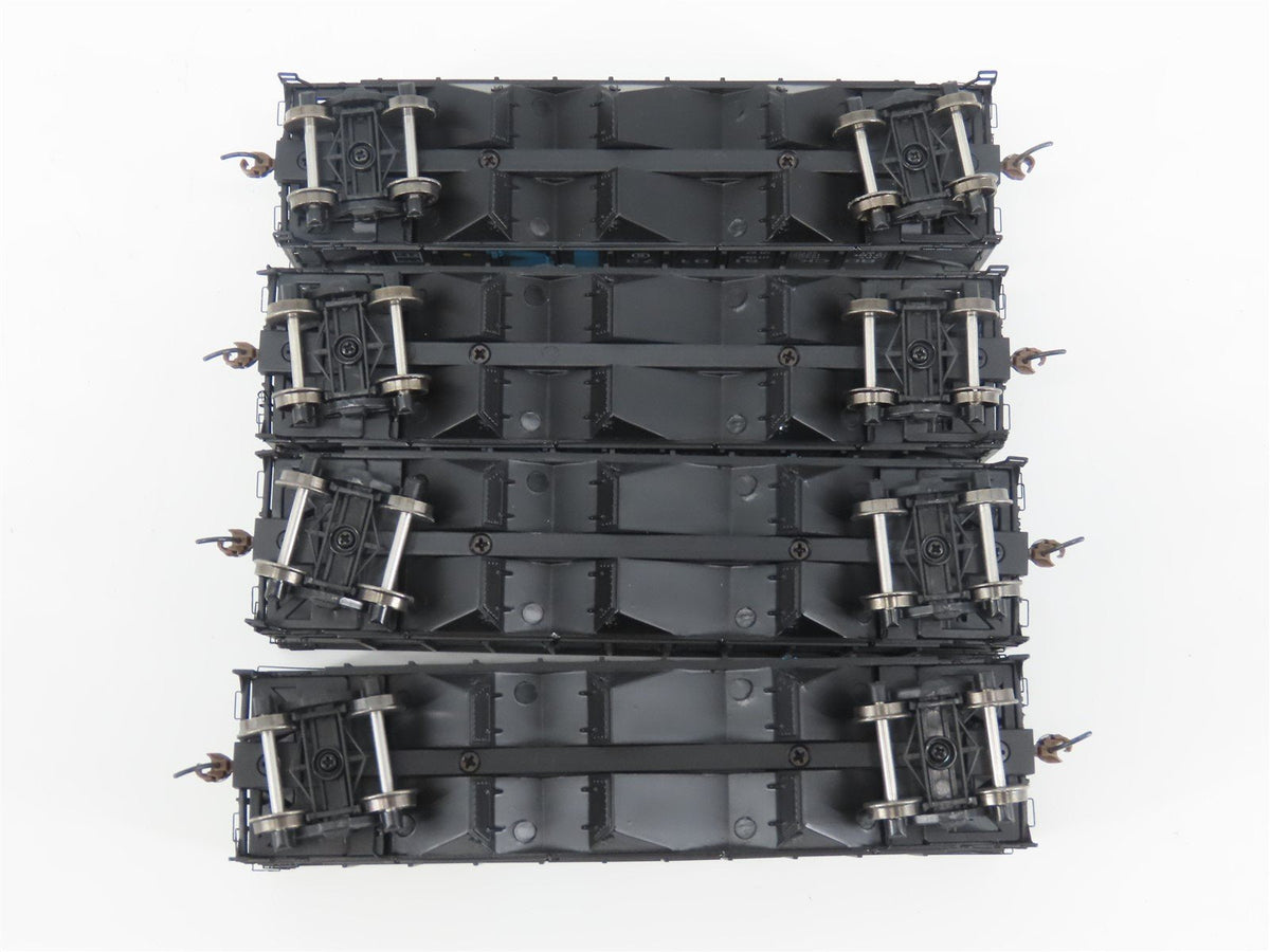 HO Scale Athearn ATH70278 ROCK Island 40&#39; 3-Bay Ribside Hopper Car 4-Pack