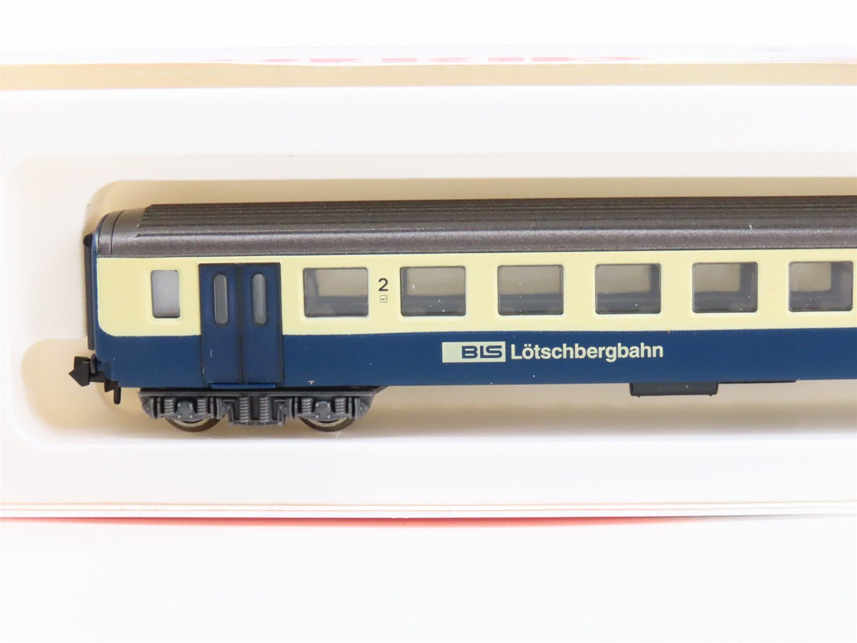 N Scale Arnold 3254 BLS Lotschbergbahn 2nd Class Passenger #2033708