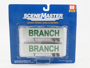 HO Scale Walthers 949-2301 Branch Motor Express 40' Trailer 2-Pack