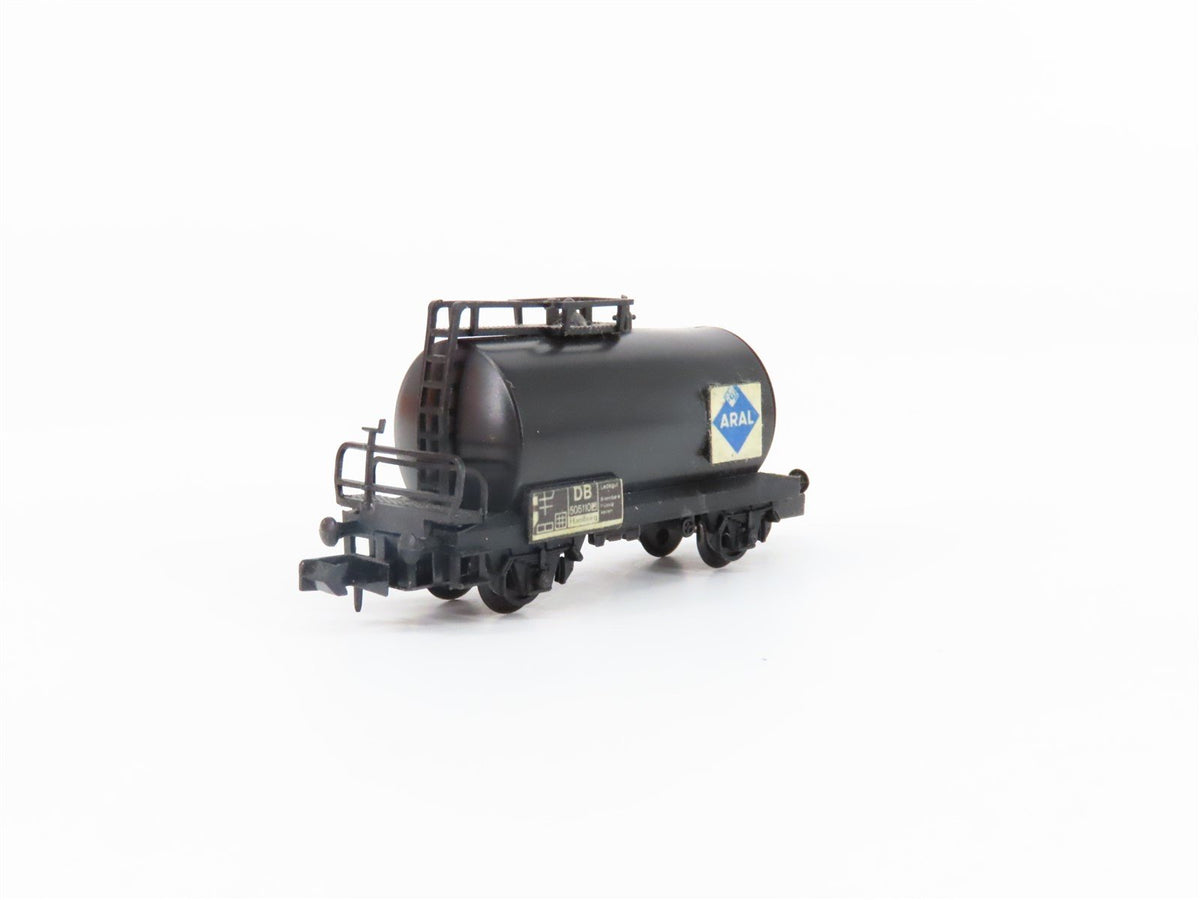 N Scale Arnold Rapido 507 DB Deutsche Bahn Aral Tank Car