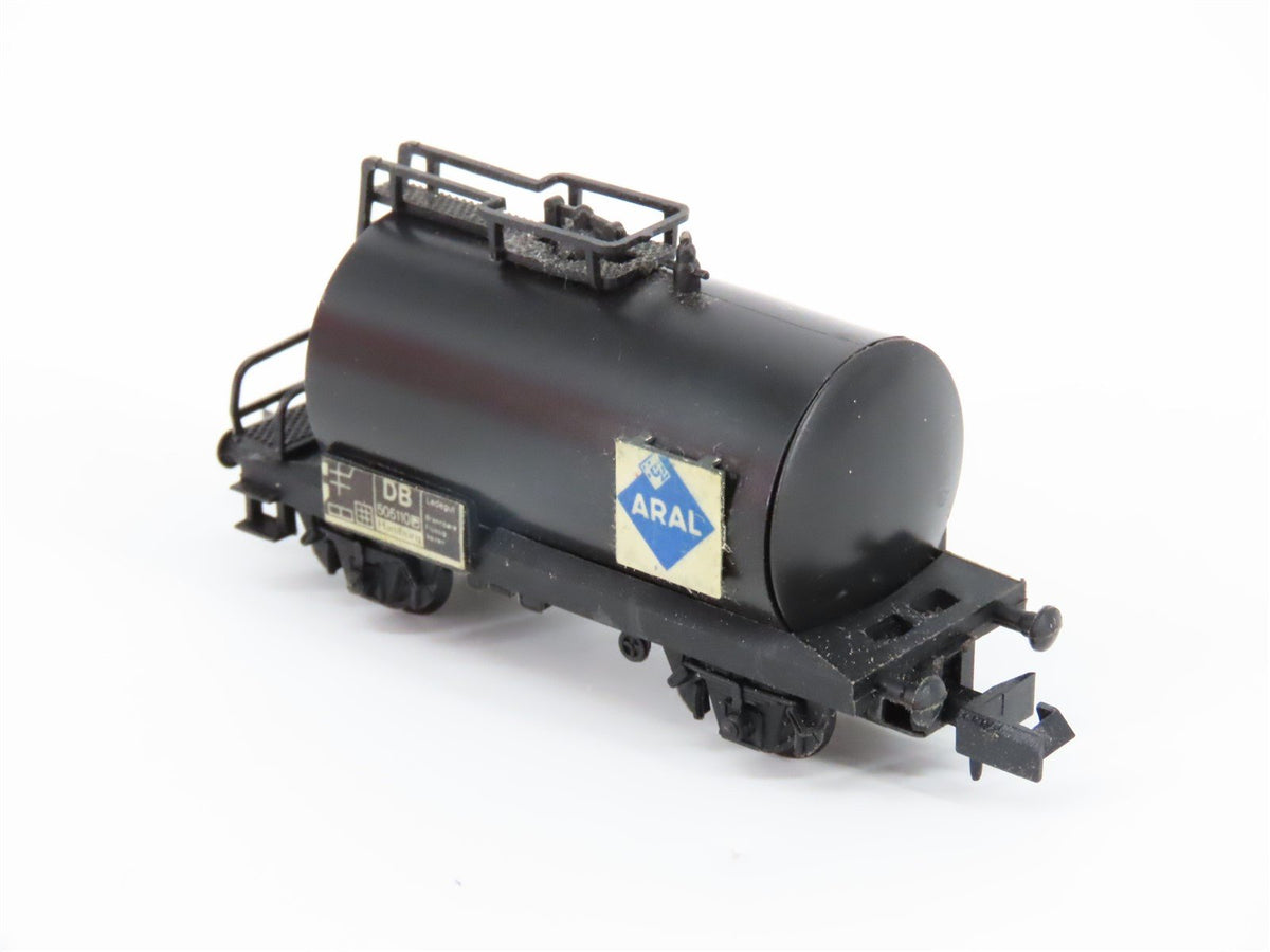 N Scale Arnold Rapido 507 DB Deutsche Bahn Aral Tank Car